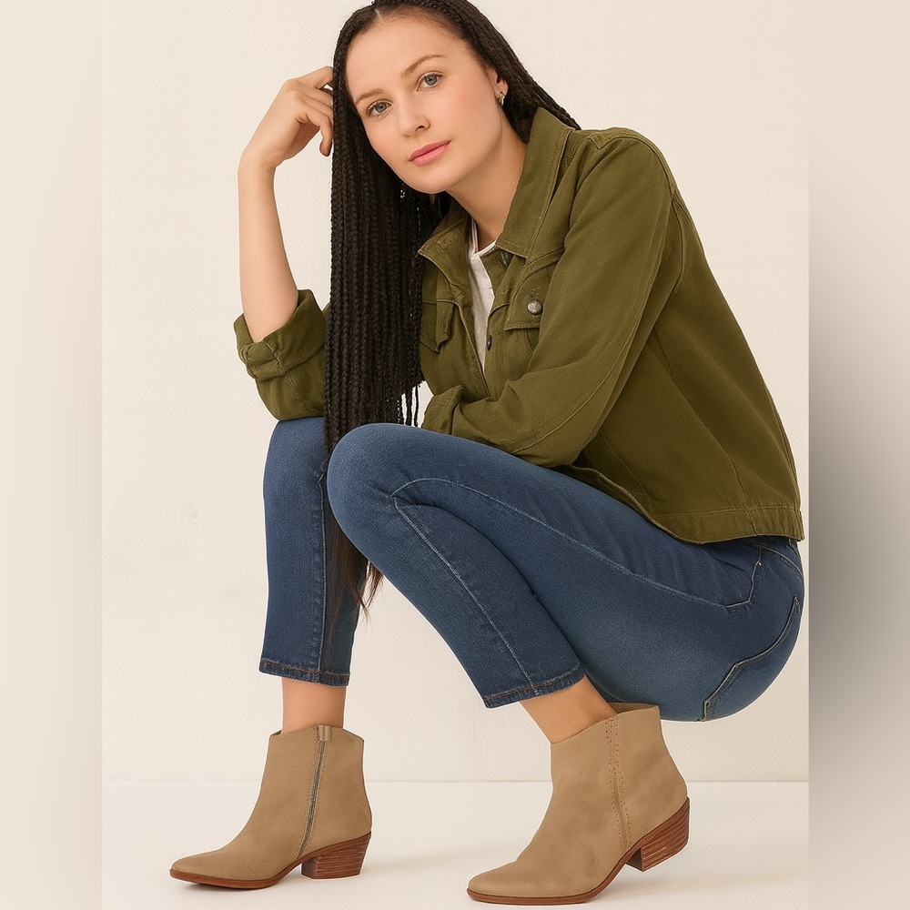 Lucky Brand Women's Tan Ankle Boots 7.5